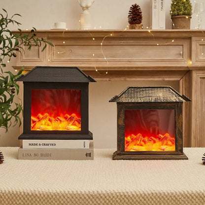 Warm Vintage Lantern Nightlight for Holiday Ambiance