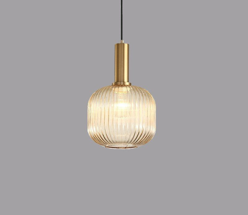 Vintage Glass Pendant Lighting Fixture