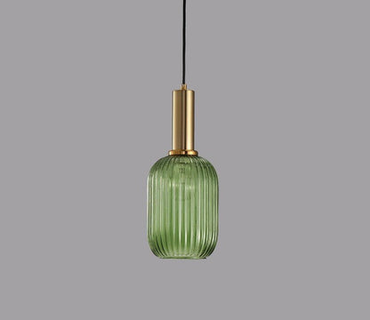 Vintage Glass Pendant Lighting Fixture