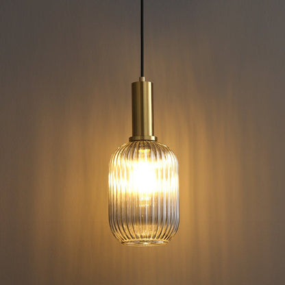 Vintage Glass Pendant Lighting Fixture