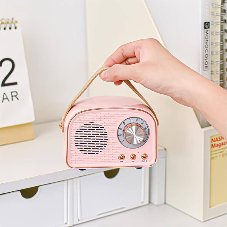 Vintage Portable Bluetooth Wireless Speaker Radio