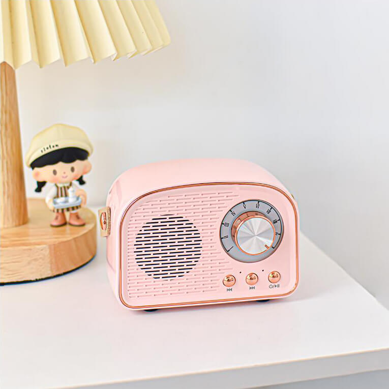 Vintage Portable Bluetooth Wireless Speaker Radio