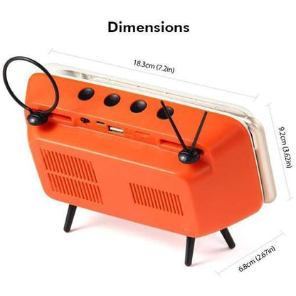 Vintage Bluetooth Portable Speaker