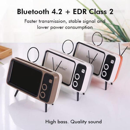 Vintage Bluetooth Portable Speaker