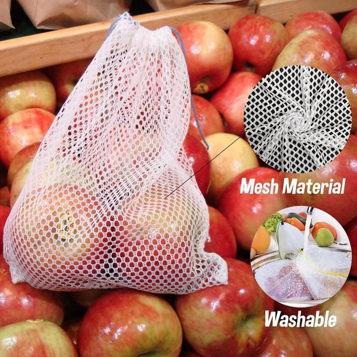 Reusable Fresh Produce Storage Bags (12 Pack)