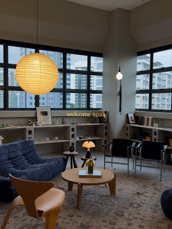 Unique Paper Globe Pendant Lamp 1-Light
