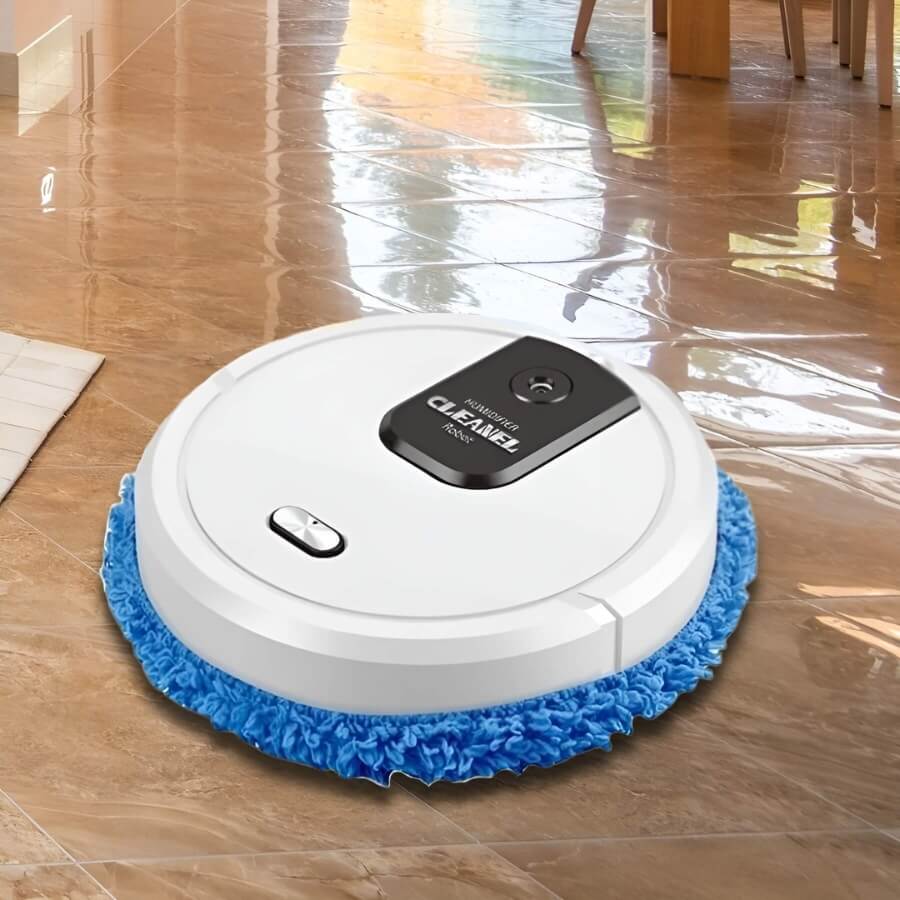 Compact Auto Vacuum and Mop Robot Cleaner