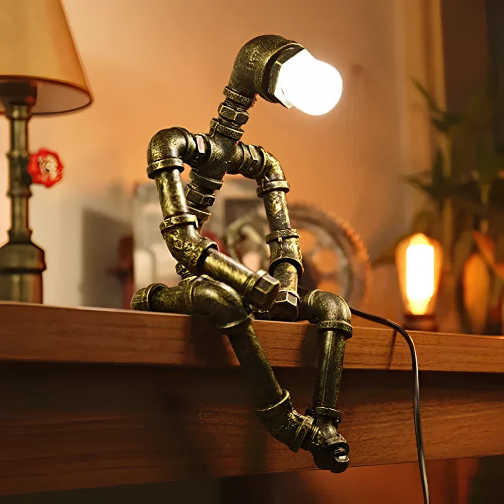 Unique Vintage Industrial Lamp