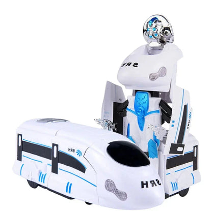 Cool Shape Changing Robot Train Toy