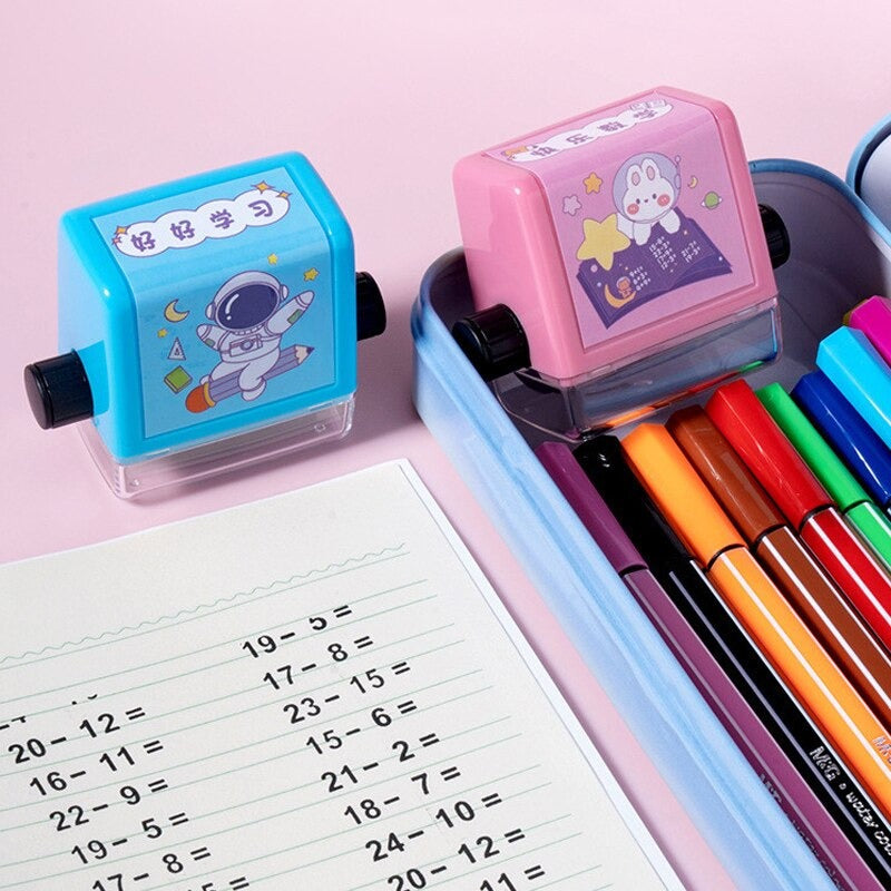 Fun Math Learning Stamp for Kids
