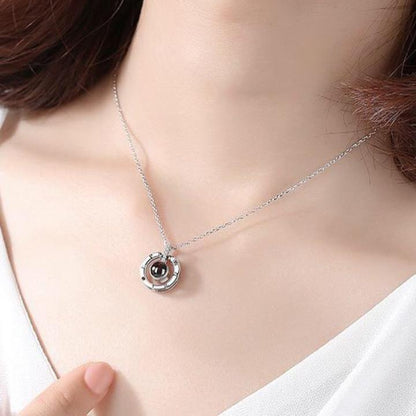 Romantic 100 Language Love Pendant Necklace