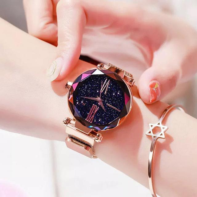 Sparkling Chic Magnetic Style Watch