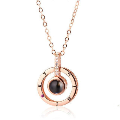 Romantic 100 Language Love Pendant Necklace