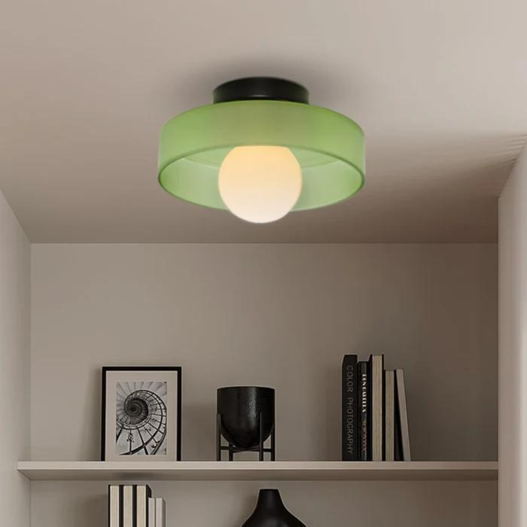 Circular Modern Overhead Ceiling Lamp