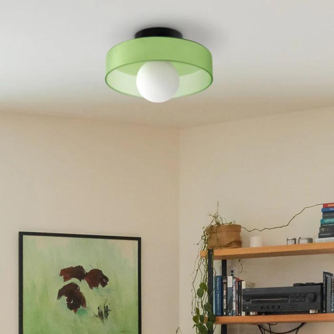 Circular Modern Overhead Ceiling Lamp