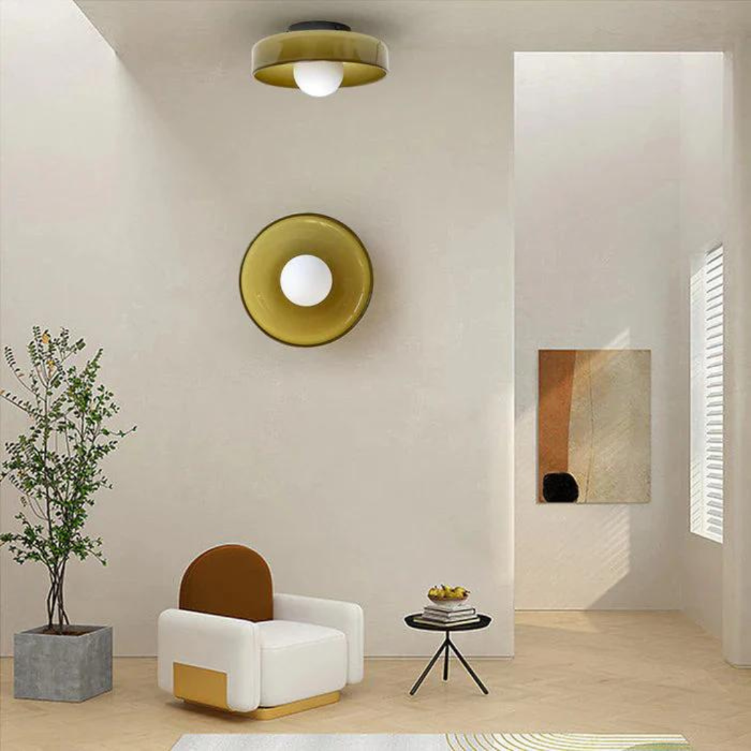 Circular Modern Overhead Ceiling Lamp