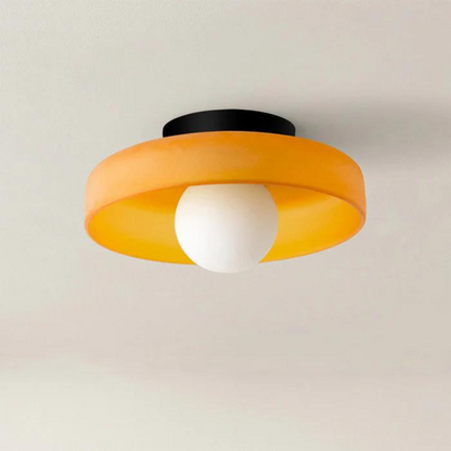 Circular Modern Overhead Ceiling Lamp - Fesara