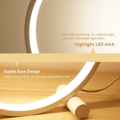 Circular Soft LED Table Lamp