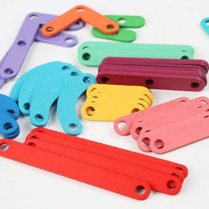Fun Wooden Puzzle Interactive Game Board