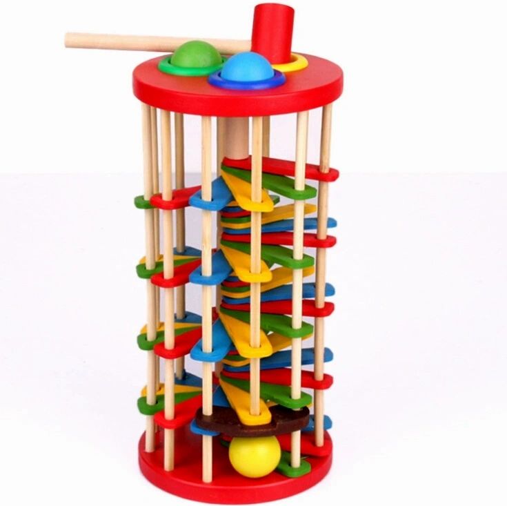 Wooden Stacking Tower Toy for Kids Development - Fesara