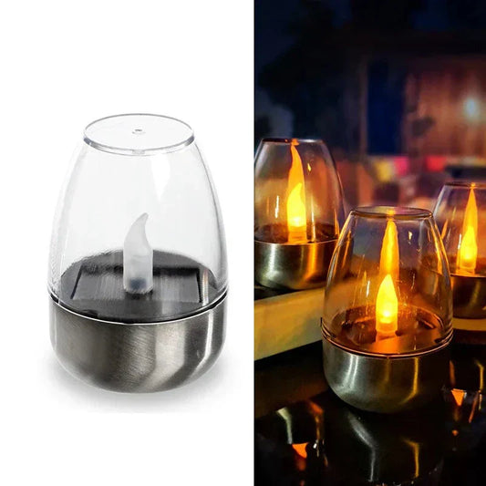 Outdoor Solar Powered Garden Lantern - Fesara