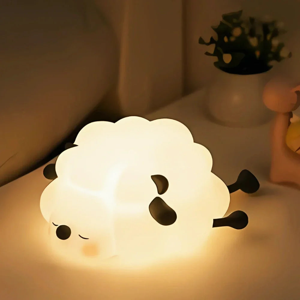 Soft LED Bedside Table Lamp with Dimmer and Timer