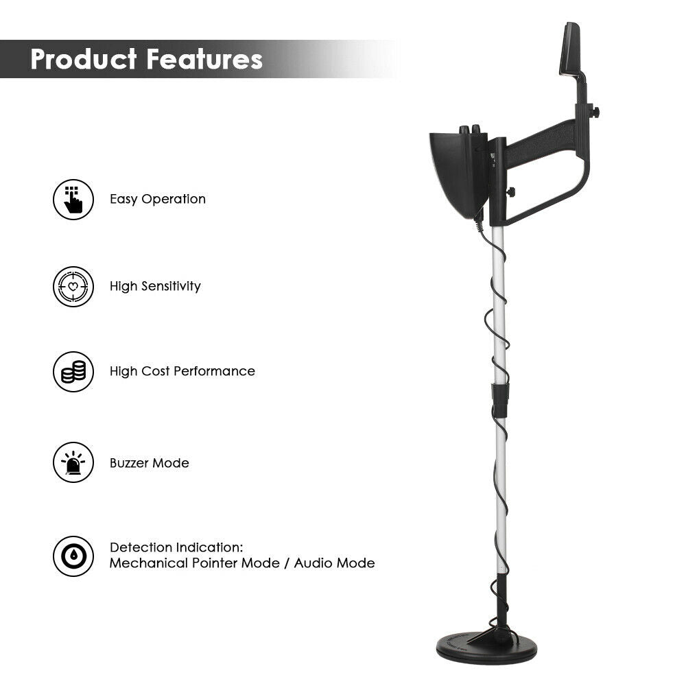 Heavy Duty Waterproof Metal Detector Kit