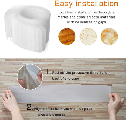 Anti Slip Stair Treads - Indoor Step Safety Strips