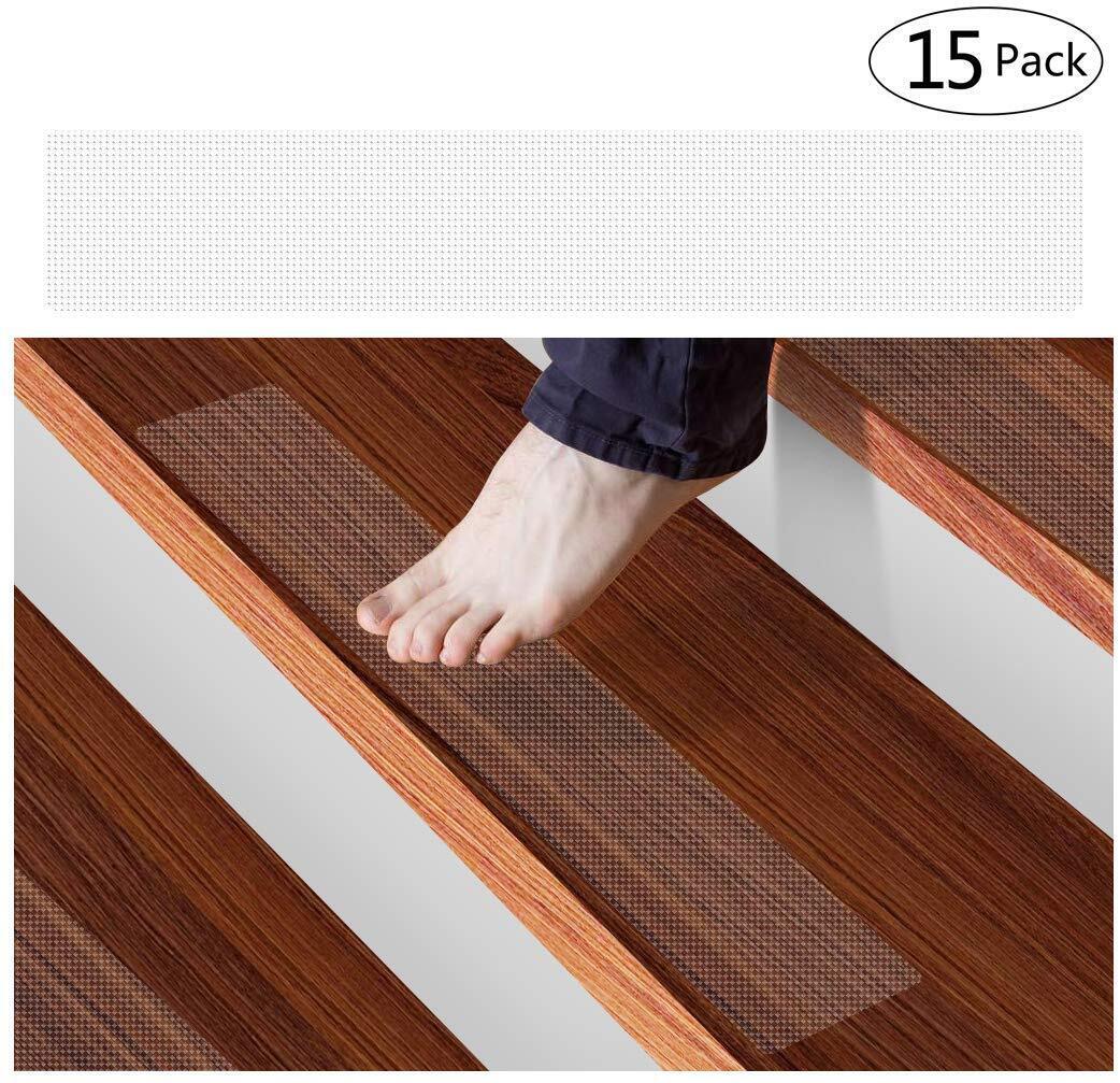 Anti Slip Stair Treads - Indoor Step Safety Strips