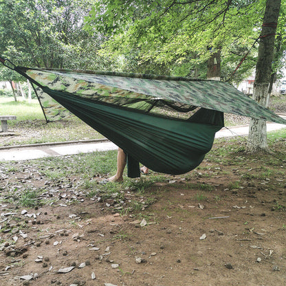 Portable Double Camping Hammock Shelter