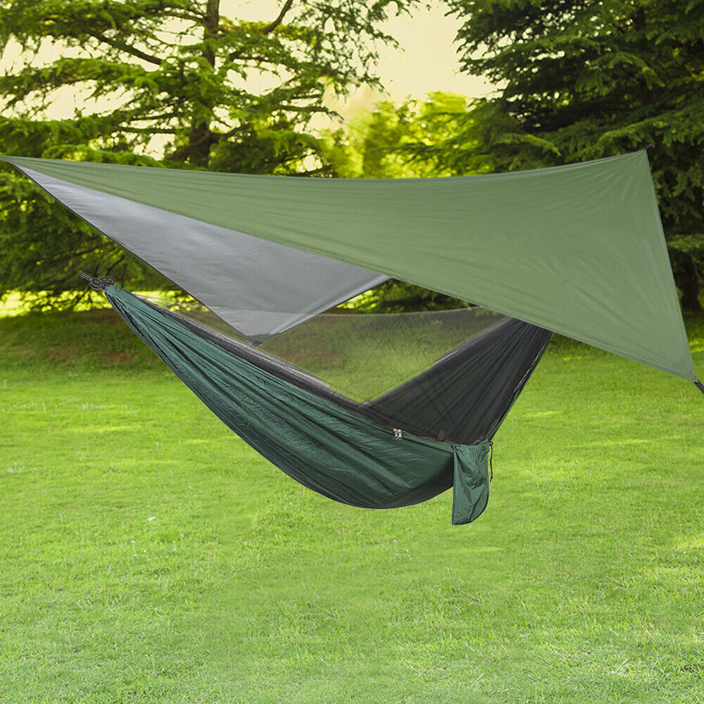 Portable Double Camping Hammock Shelter