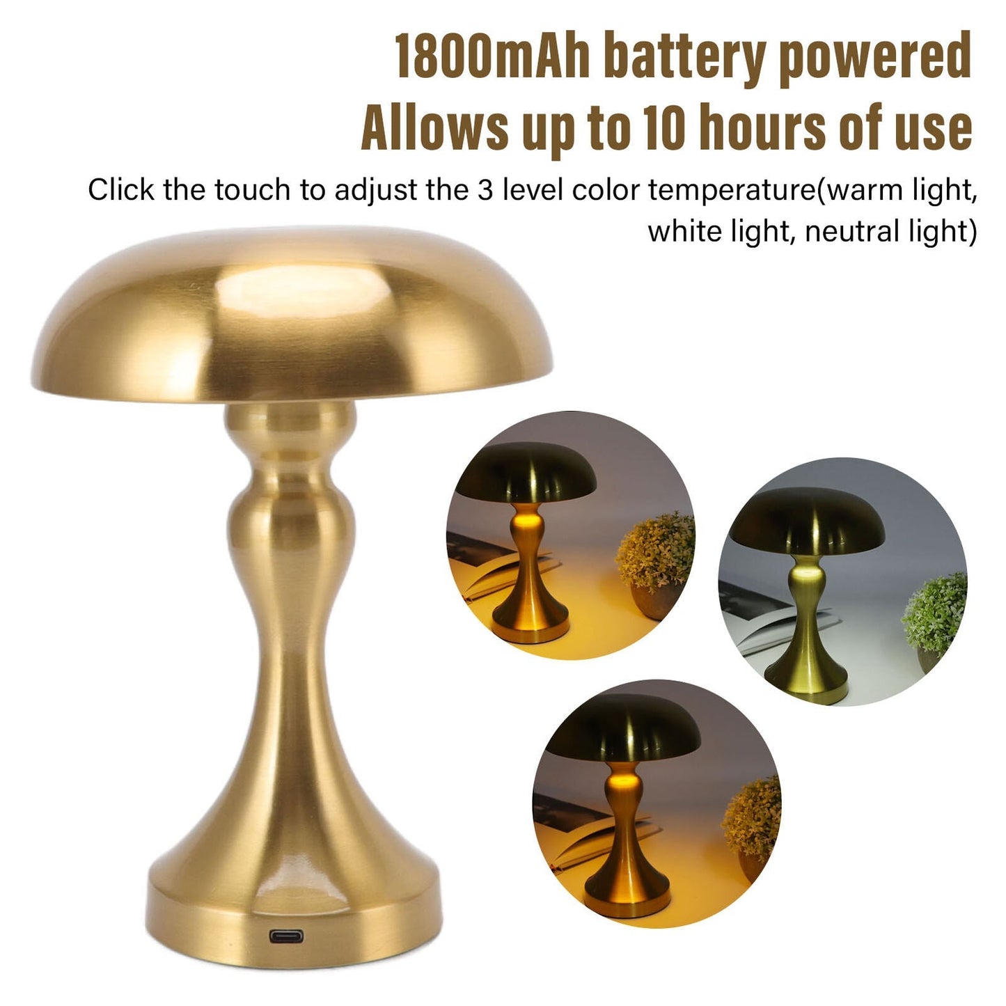 Elegant Dutch Floral Desk Lamp
