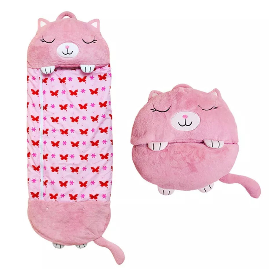 Cozy Kids Sleeping Bag - Soft Plush Sleep Sack for Boys Girls