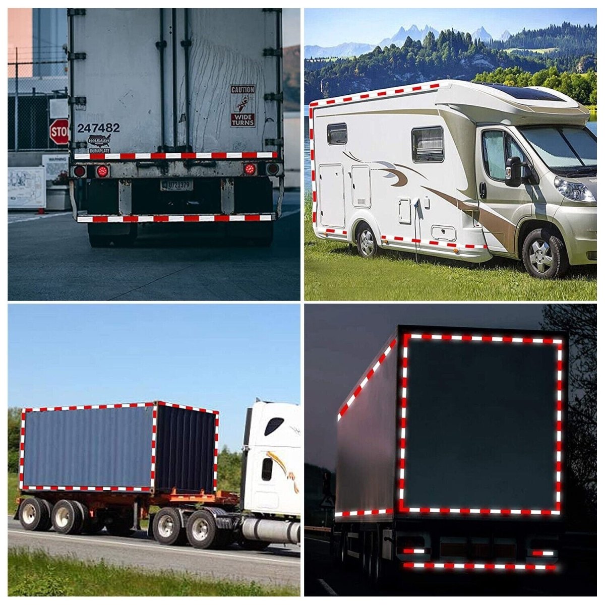 Bright Reflective Safety Tape - Fesara