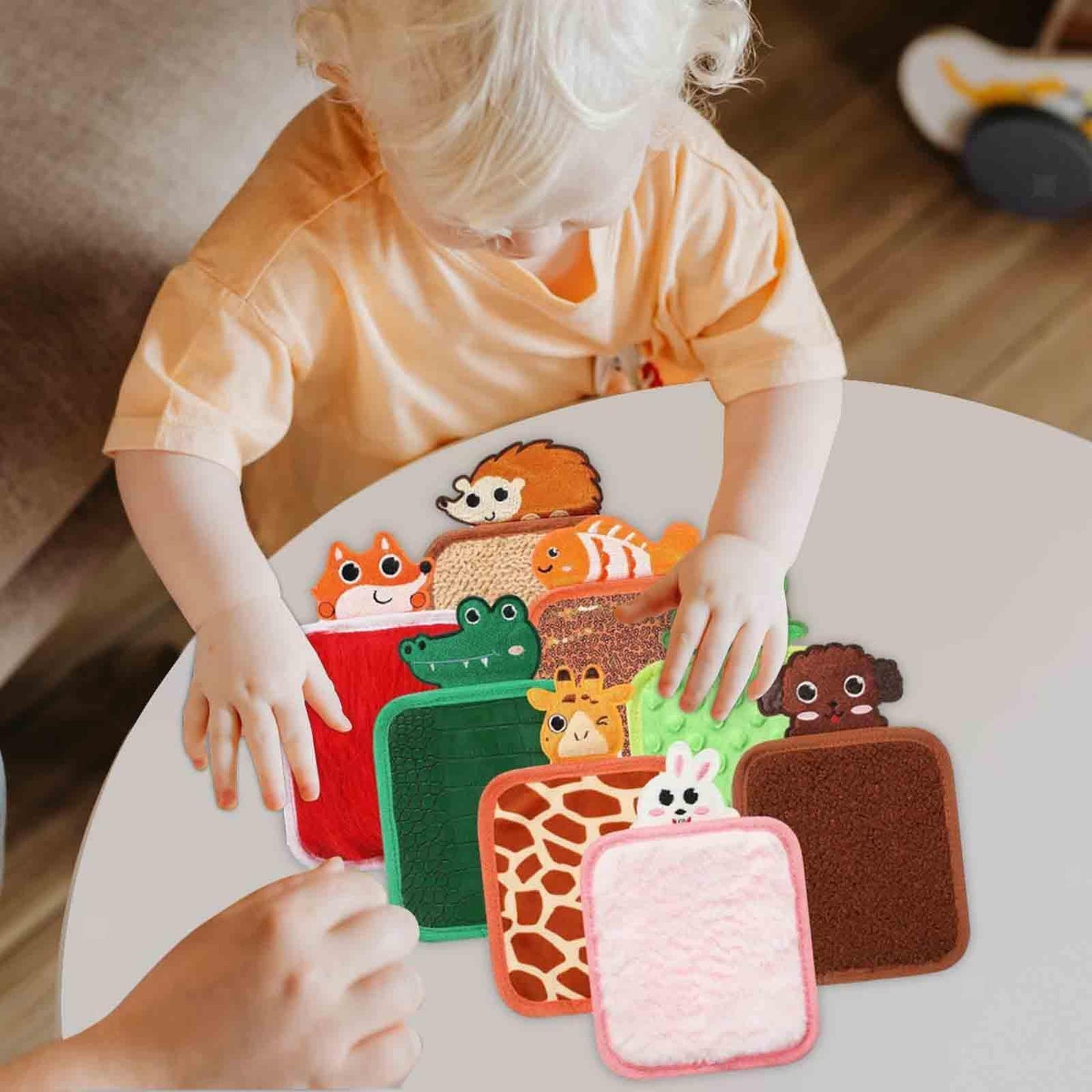 Soft Plush Animal Pillow Set of 8 - Fesara