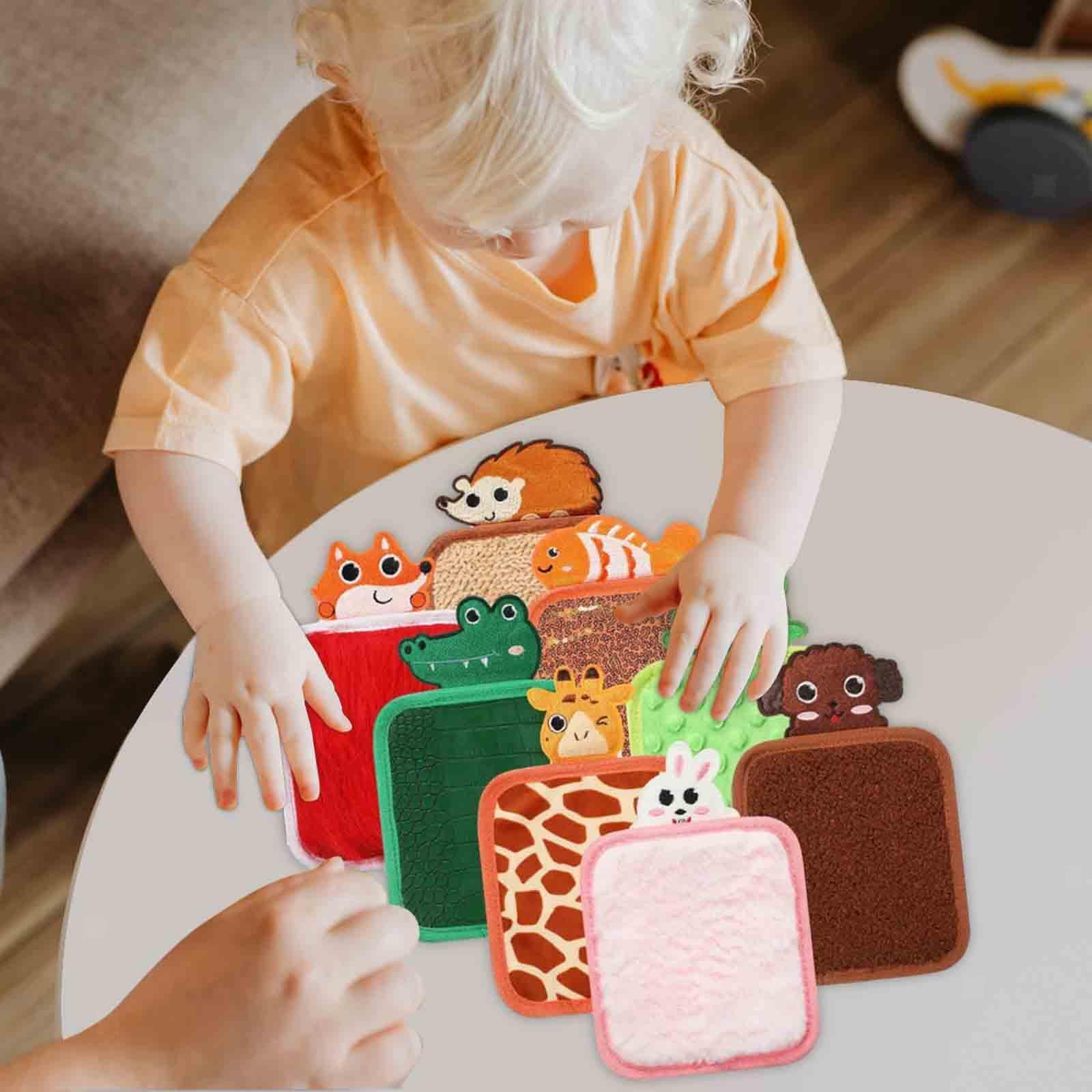 Soft Plush Animal Pillow Set of 8 - Fesara