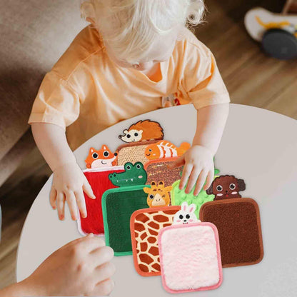 Soft Plush Animal Pillow Set of 8 - Fesara