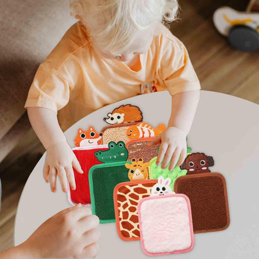 Soft Plush Animal Pillow Set of 8 - Fesara