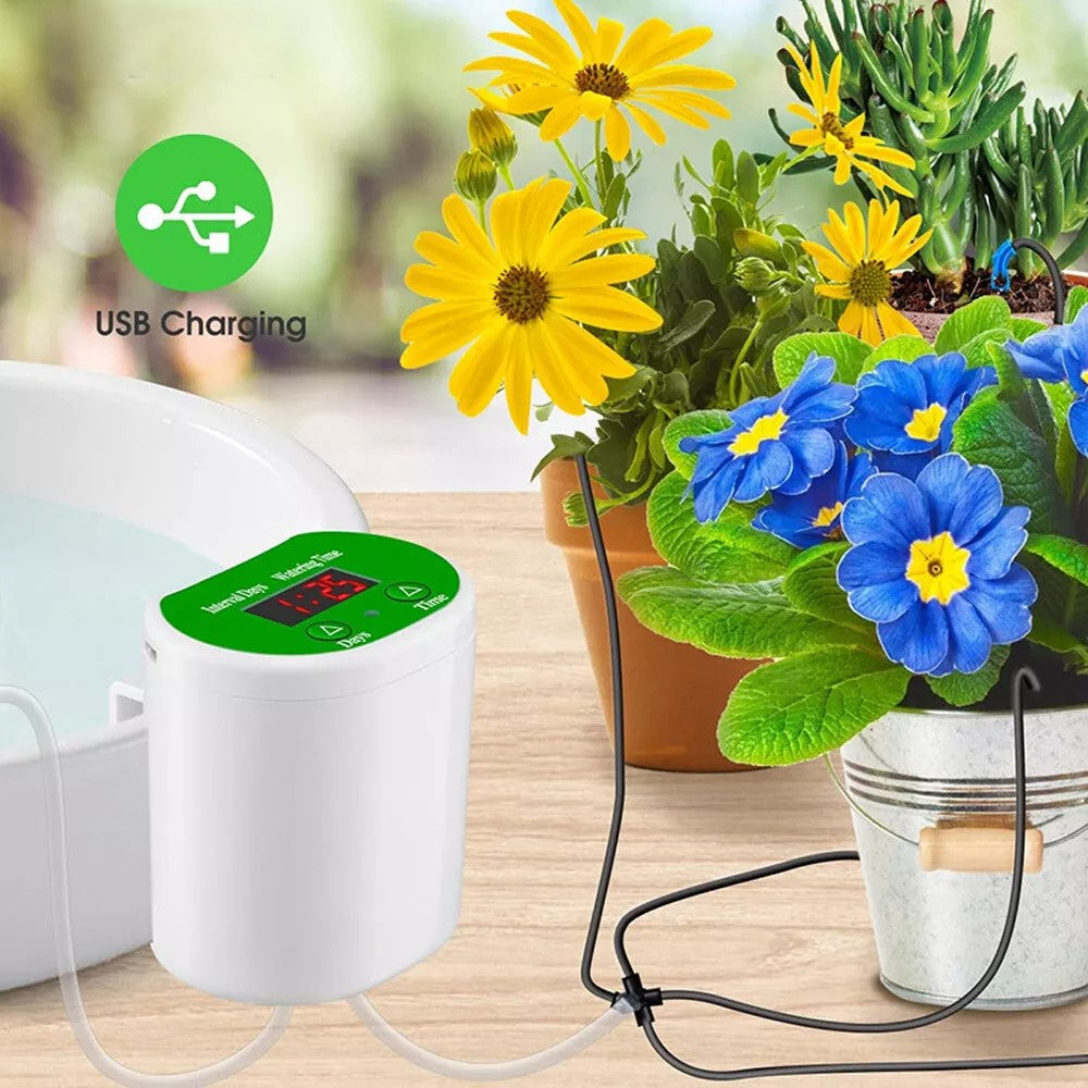 Easy Indoor Plant Watering Kit with Timer