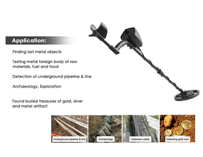 Heavy Duty Waterproof Metal Detector Kit