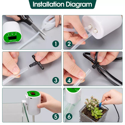 Easy Indoor Plant Watering Kit with Timer