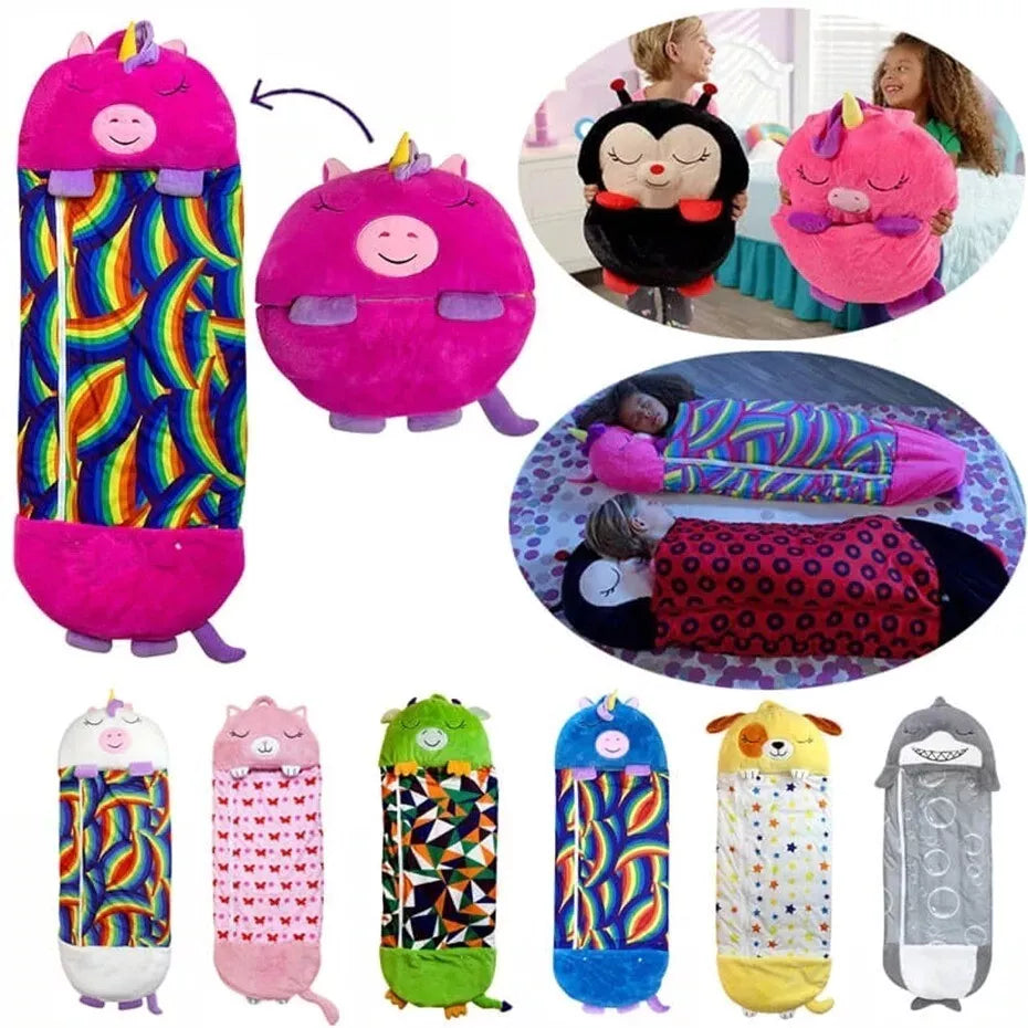 Cozy Kids Sleeping Bag - Soft Plush Sleep Sack for Boys Girls