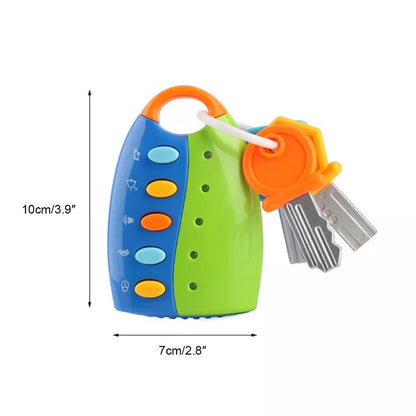 Colorful Musical Baby Keychain Toy