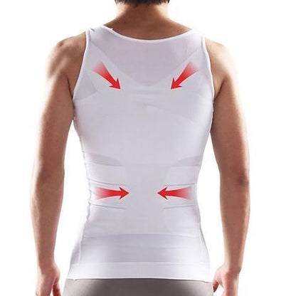 Men's Comfort Fit Slimming Corset Vest Underwear - Fesara