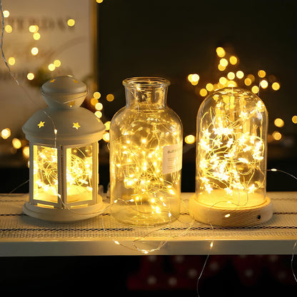 Waterproof Solar String Lights for Yard and Patio