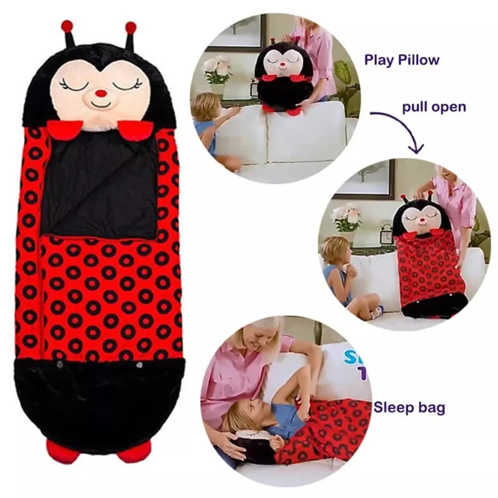 Cozy Kids Sleeping Bag - Soft Plush Sleep Sack for Boys Girls