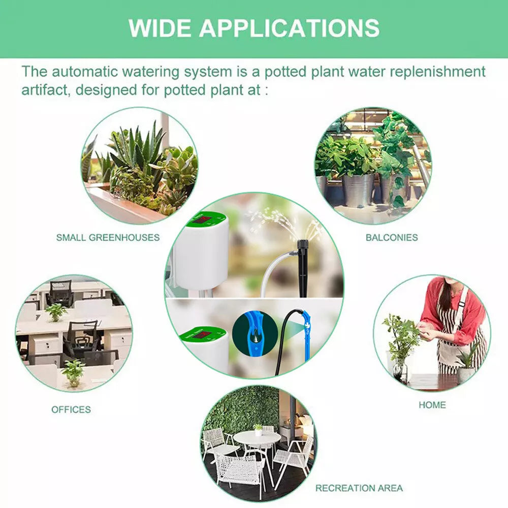 Easy Indoor Plant Watering Kit with Timer