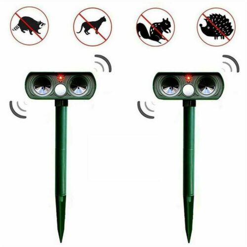 Outdoor Motion Sensor Animal Repellent for Garden Protection