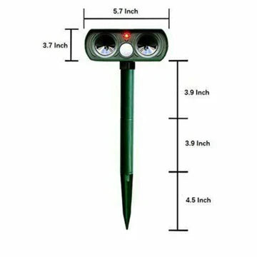 Outdoor Solar Animal Repellent Device