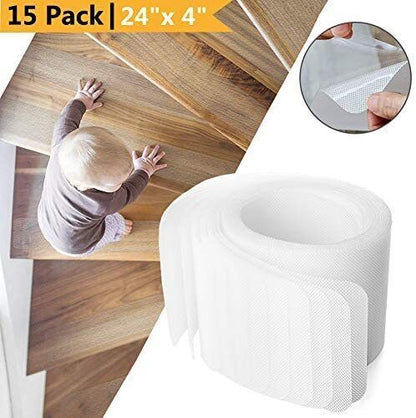 Anti Slip Stair Treads - Indoor Step Safety Strips